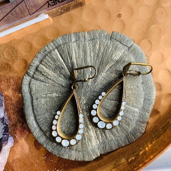 SOLD Art Deco style earrings - Picture 1 of 3